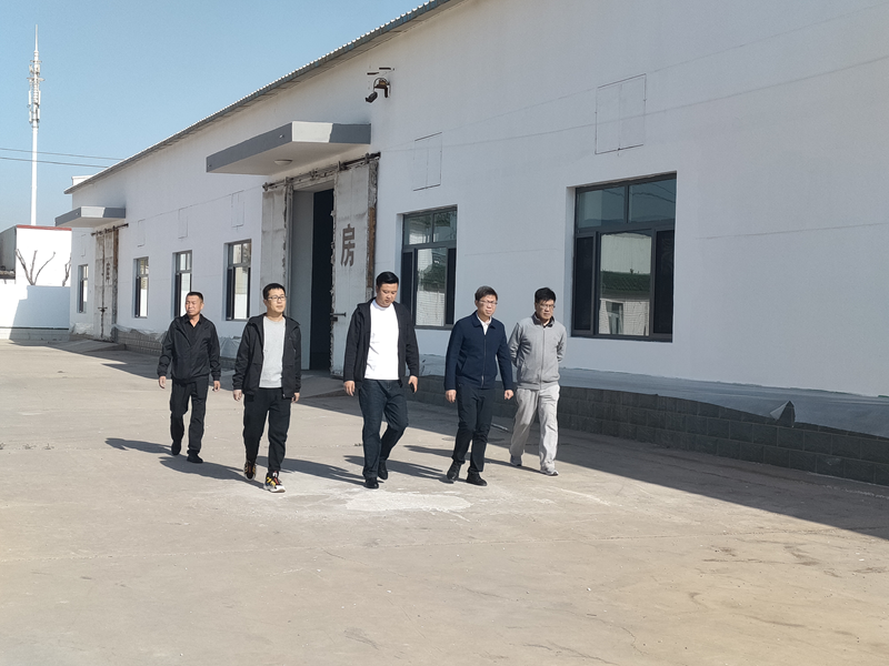 石嘴山市副市長、惠農(nóng)區(qū)委書記王宇翔蒞臨寧夏興康恒潤農(nóng)業(yè)科技發(fā)展有限公司調(diào)研指導(dǎo)